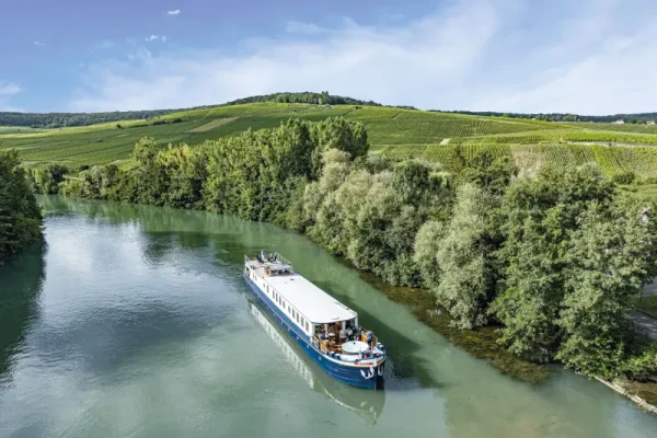 Kir Royale cruising the River Marne