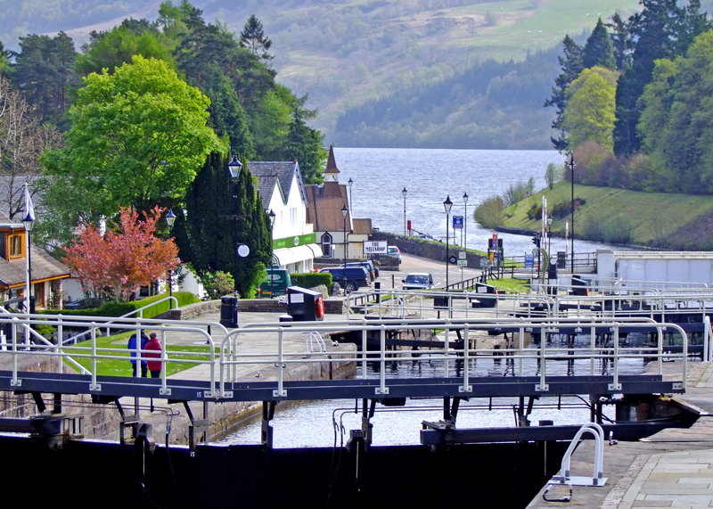 Fort Augustus Lock Flight