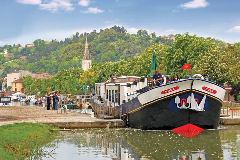 Hotel barge Rosa