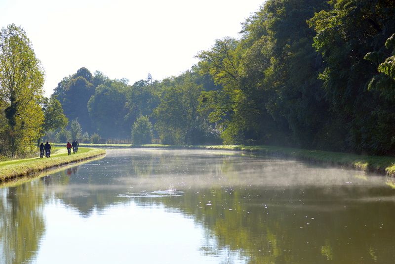 One of the most beautiful canals in France - Canal de Briare