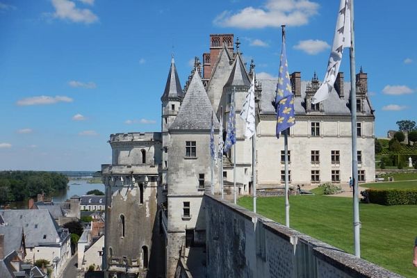 Chateau d'Amboise in the Loire Valley