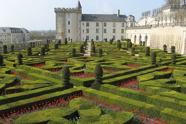 Chateau de Villandry in the Loire Valley