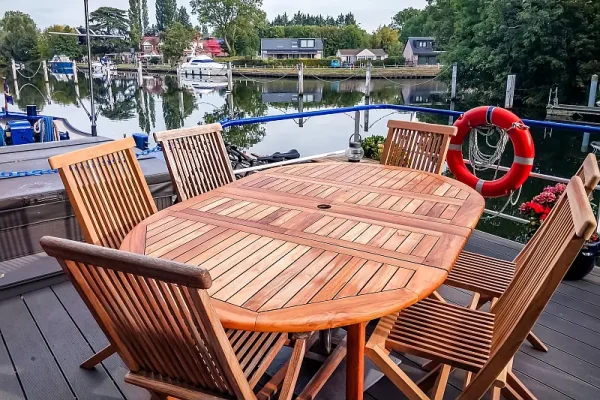 Outside table