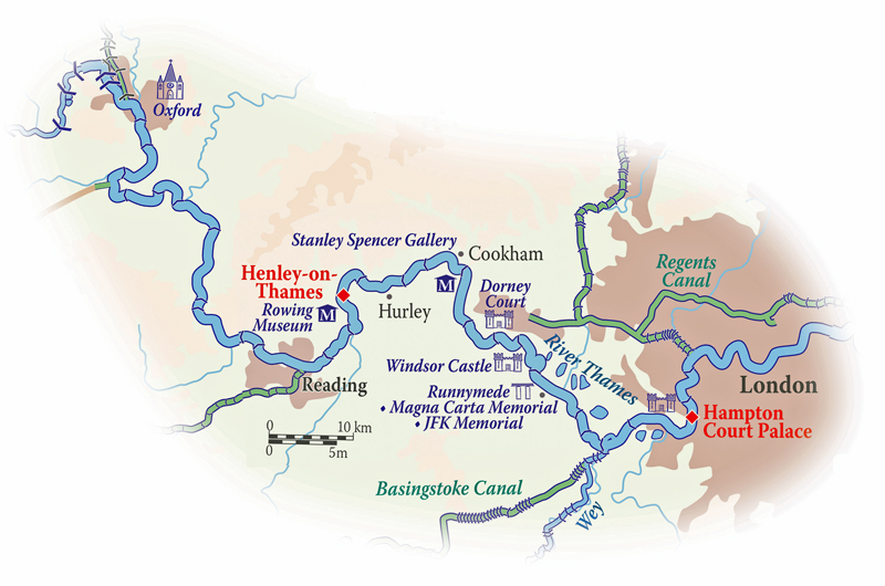 Magna Carta Map
