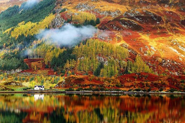 Scotland in the autumn months