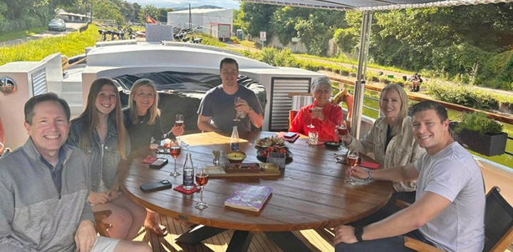 Family cruise aboard Finesse. Courtesy of client Mrs Brooke Meyer