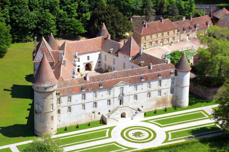 Château de Bazoches in Burgundy, France