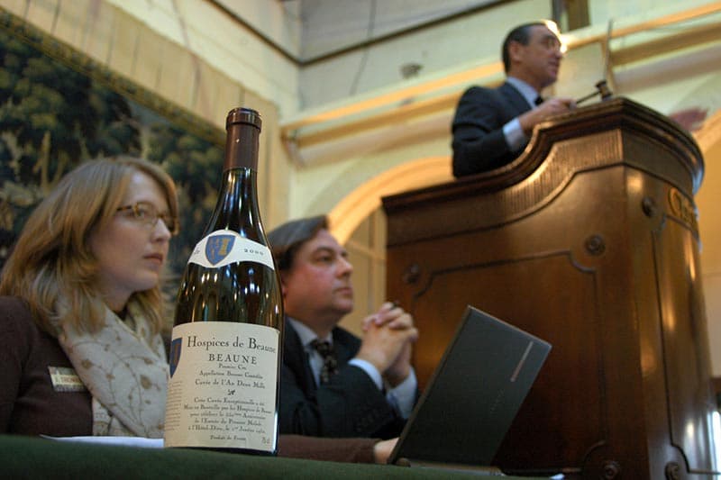 World-famous charity wine auction at the Hospices de Beaune