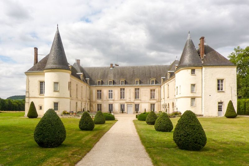 Chateau de Condé in the Champagne Region