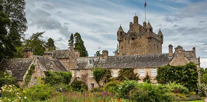Flower Garden, Cawdor Castle, Scotland, August 2014