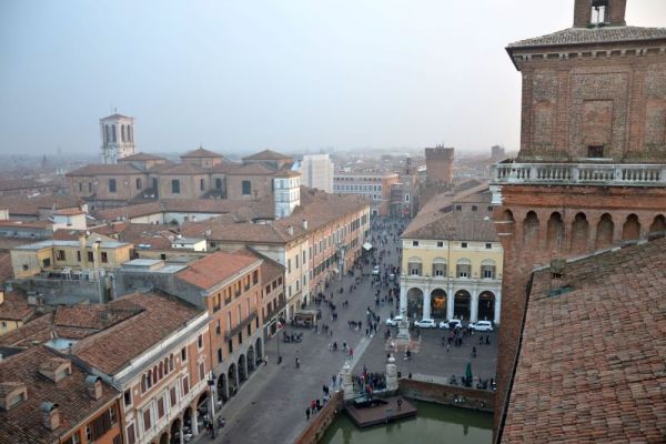 Ferrara from Above