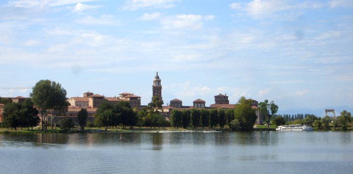 Mantua - view from the Bianco Canal
