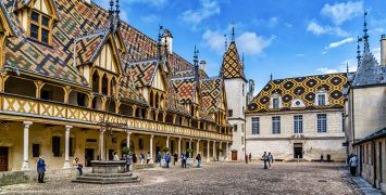 Hospices de Beaune (Musée de l'Hôtel-Dieu)  Burgundy, France, May 2016