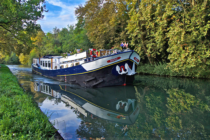 Hotel barge Rosa - Garonne river cruises