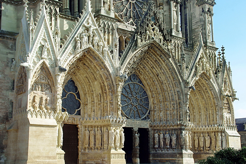 Cathedral of Notre-Dame, Former Abbey of Saint-Rémi - a UNESCO World Heritage site