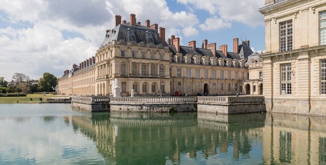 The Chateau Fontainebleau, France, located to the south of Paris, is a UNESCO World Heritage Site