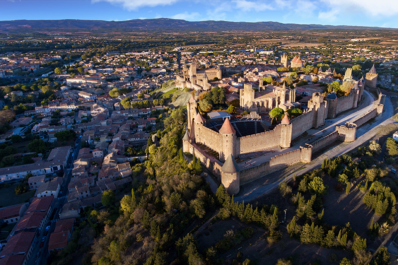 Carcassonne from above