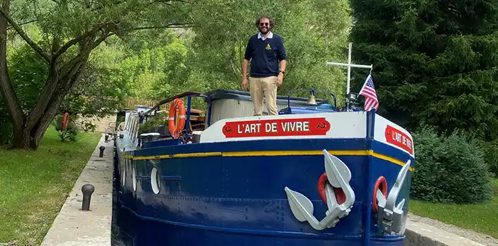 Captain Matthew Price on L'Art de Vivre