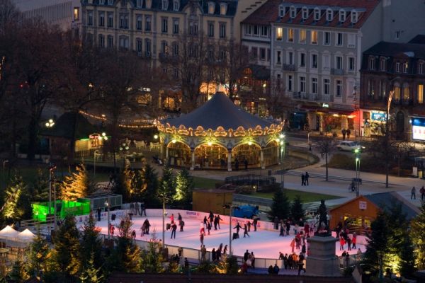 Alsace Ice Skating Christams