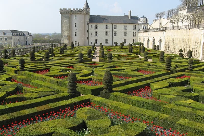 Loire Valley Châteaux - Chateau de Villandry in the Loire Valley