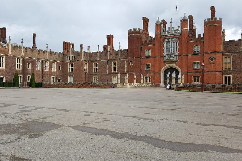 Hampton Court Palace Courtyard