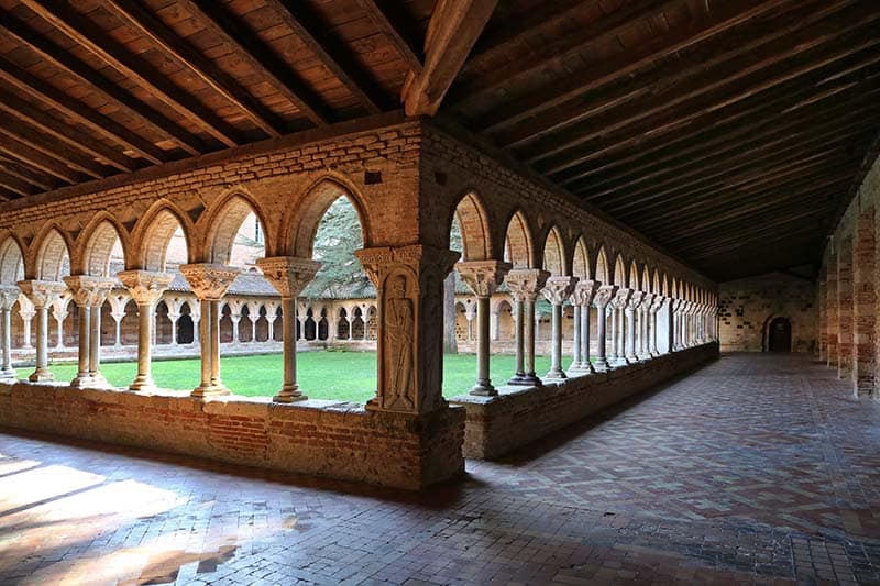 Cloisters of the UNESCO-listed Moissac