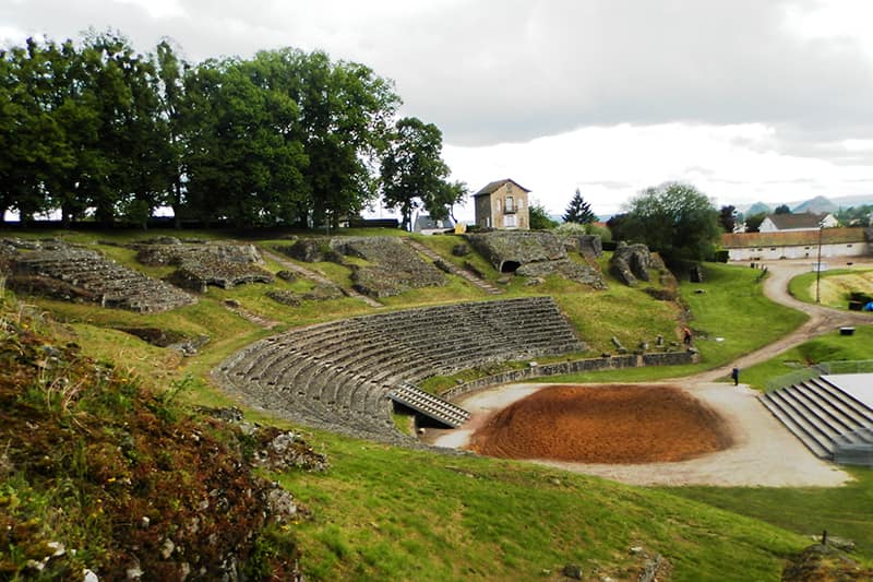 Autun, France and its impressive Roman theatre