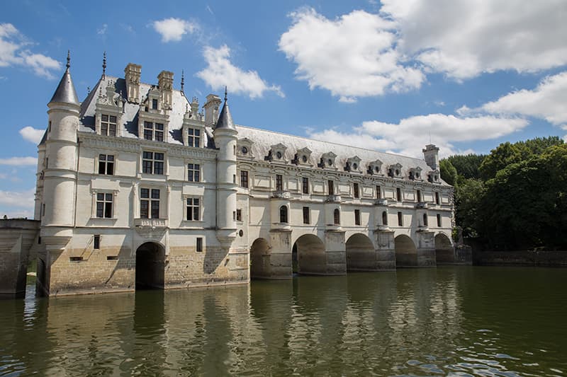 The Chateau de Chenonceau in the Loire Valley