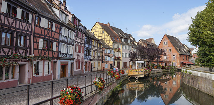 The pretty village of Colmar