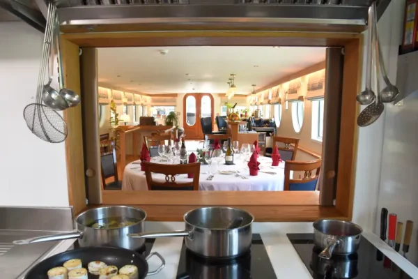 Galley Observation Window on Kir Royale