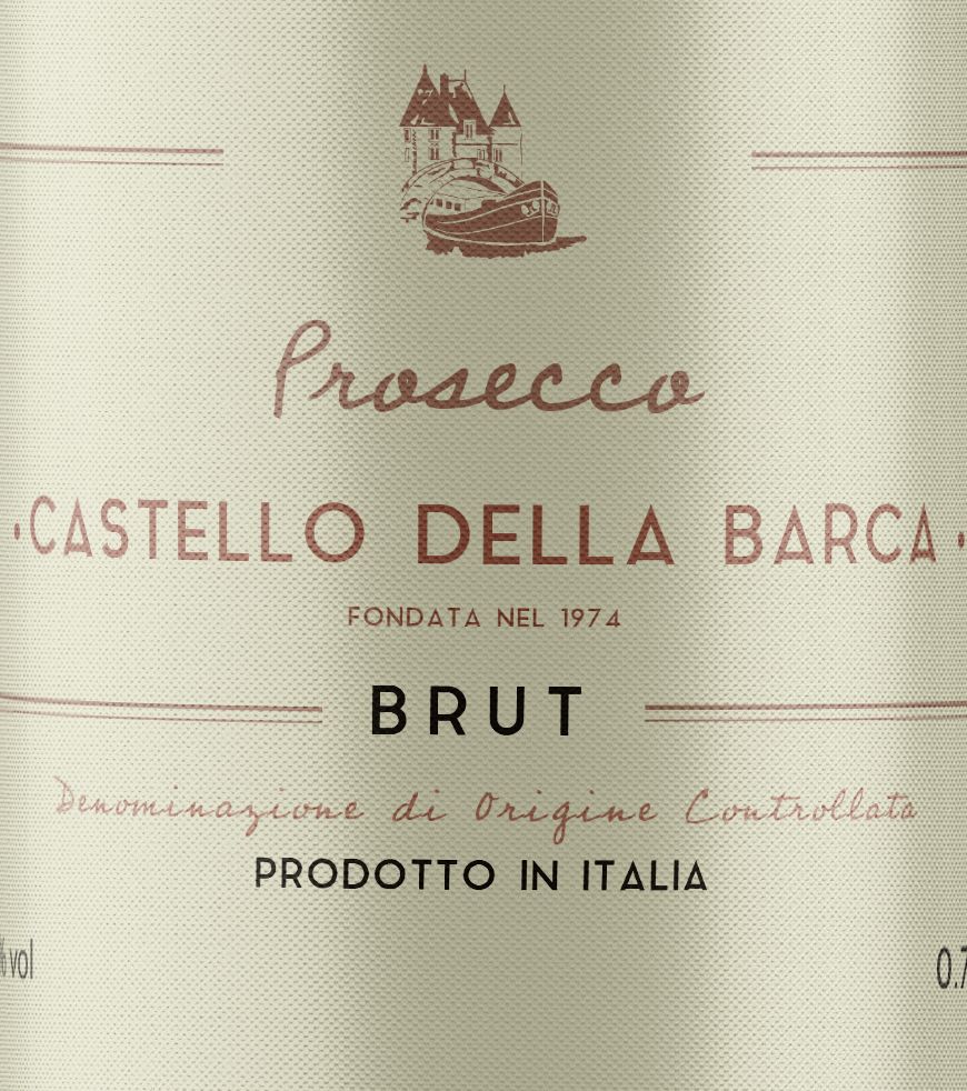 Prosecco Wine Bottle Label