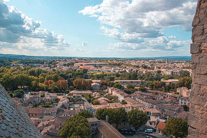 View over Carcassonne