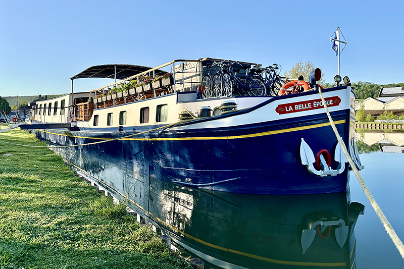 La Belle Epoque moored