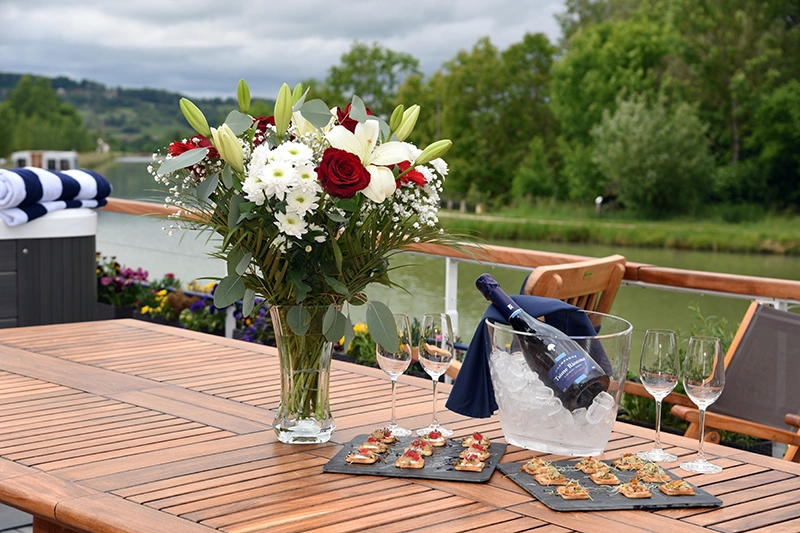 Sundeck aboard La Belle Epoque