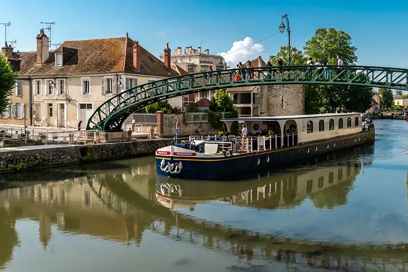 Hotel barge Renaissance by Rose Palmer