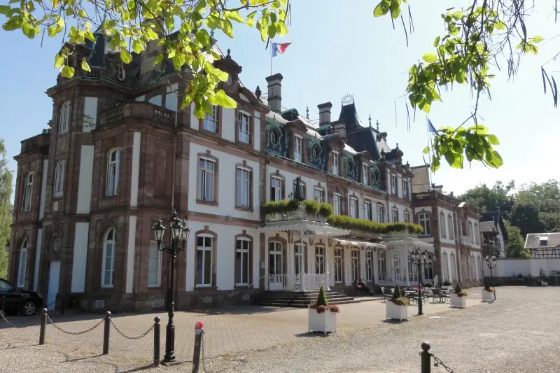 The Château des Pourtalès has been a hotel since 2009