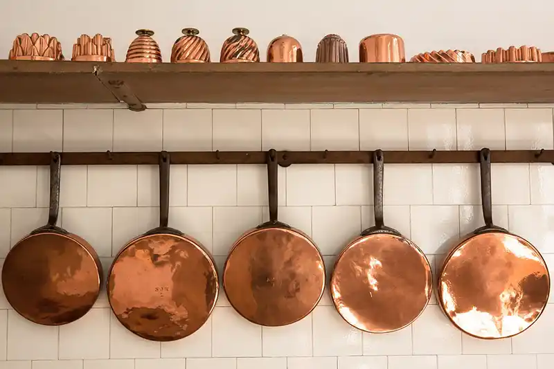 Copper pans