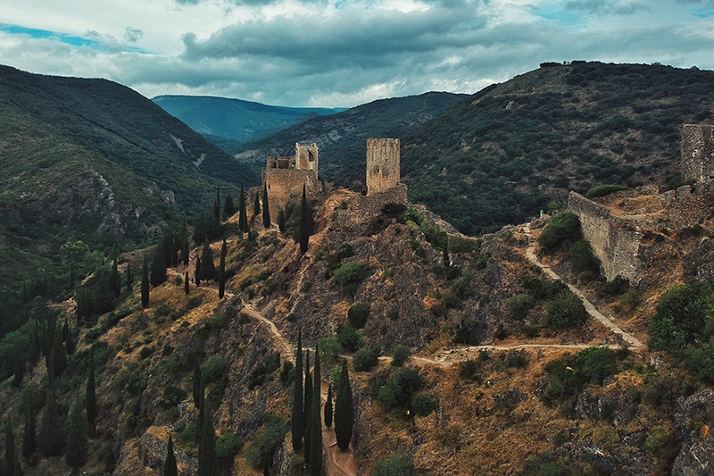 Chateaux de Lastours
