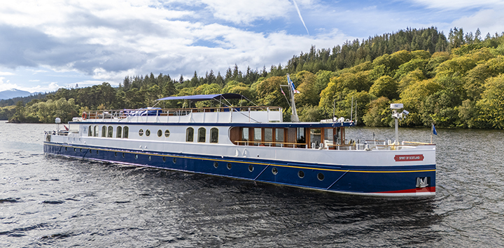Spirit of Scotland cruising