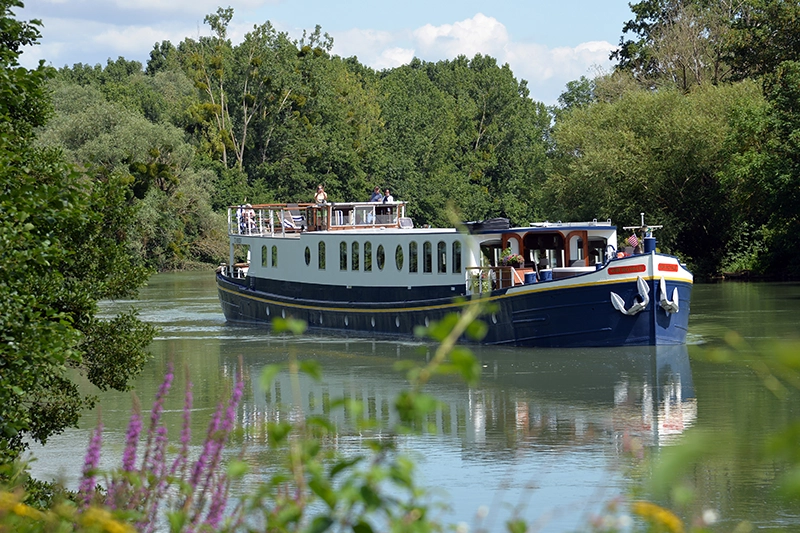 Kir Royale cruising the River Marne Kir Royale cruising the River Marne