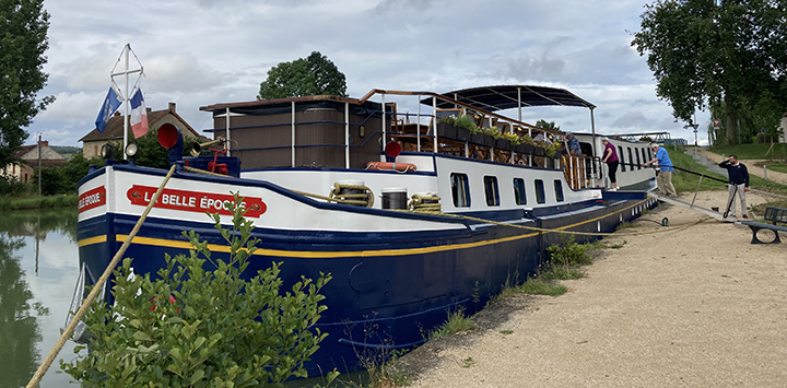 La Belle Epoque moored