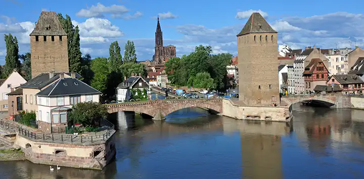 STRASBOURG Petite France Ponts couverts - © C.FLEITH 066
