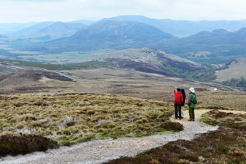 Hiking in the Scottish Highlands