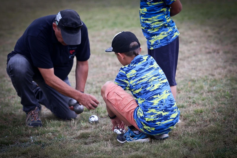 Any age can play petanque