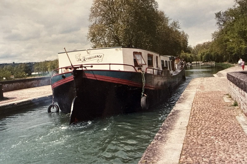 hotel barge Rosa before as La Renaissance