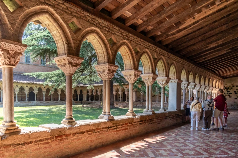 Onboard hotel barge Rosa in Gascony France by Rose Palmer (20) visiting Abbaye de Moissac